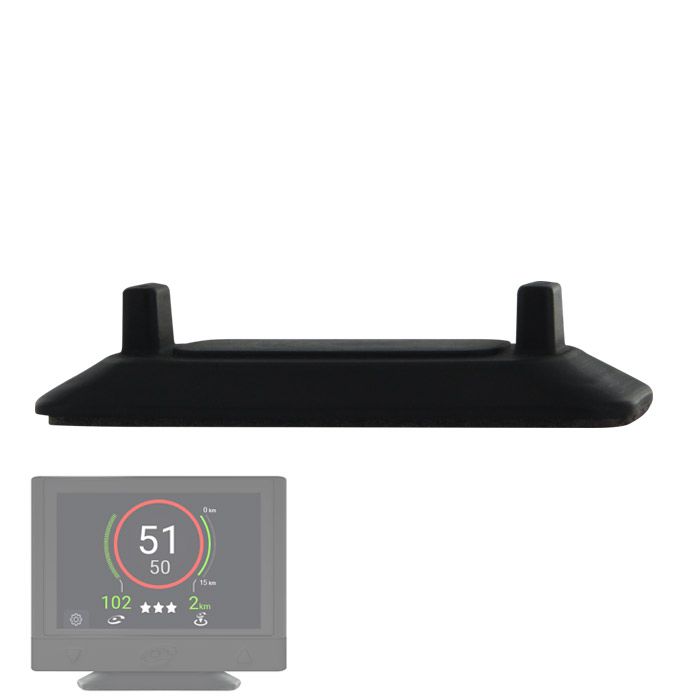 Support Telepeage Ulys Support Magnétique Coyote - Pour Mini Et UP - Fixation Tableau De Bord Véhicule - Adhésif 3M Support Chargeur Coyote