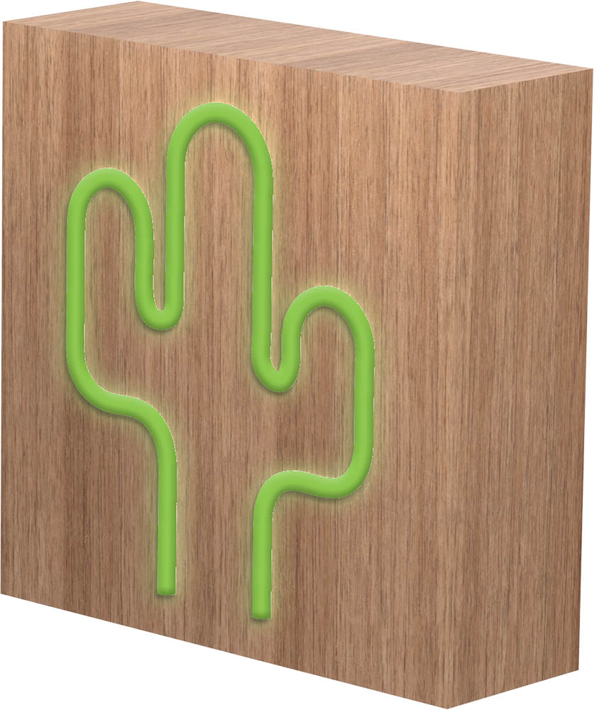 COLORBLOCK CBLNEONCACTS - Neon Lautsprecher BT Cactus S