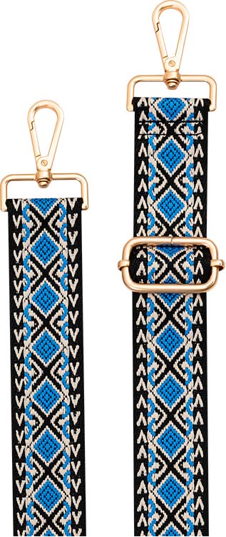 Bandoulière Téléphone Universelle Bigben - Lanière Brésilienne Bleue - Pour Smartphones - 10