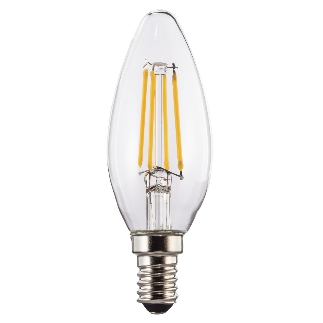 ♡♡ LED Filament Bulb, E14, 470Lm Equivalent 40W, Candle Shape